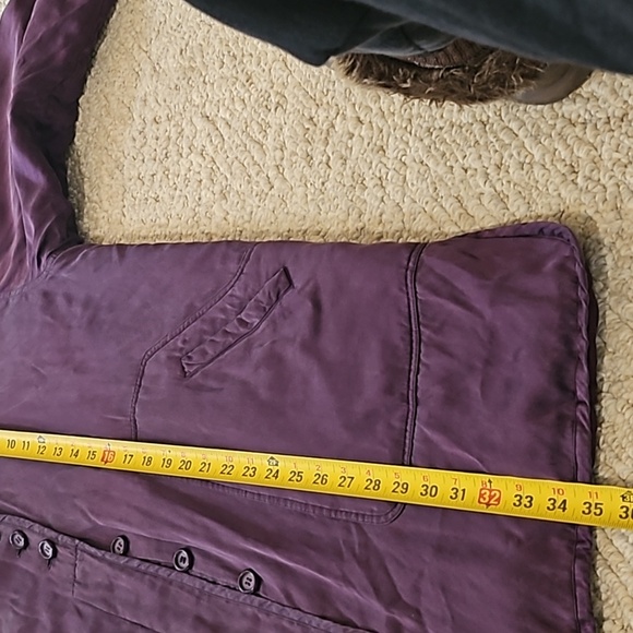 The J. Peterman Co. Silk Coat Box Style size Small - Picture 9 of 10